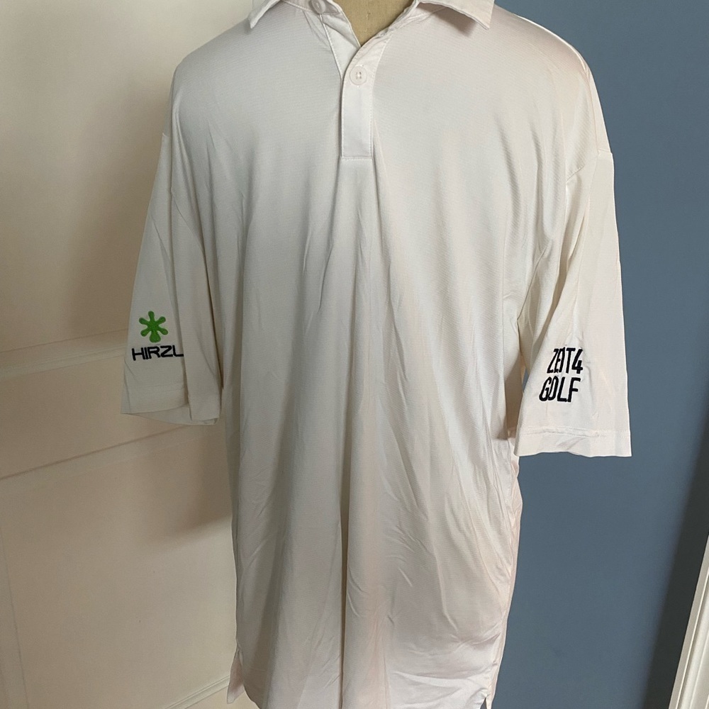 Adidas Hirzl Zeit4 Golf Polo Shirt 🏠 - Picture 2 of 8